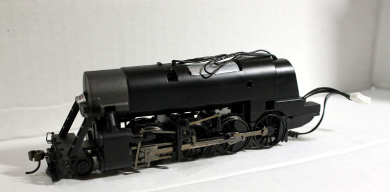 Complete Loco Chassis - Black ( HO 2-8-0 )